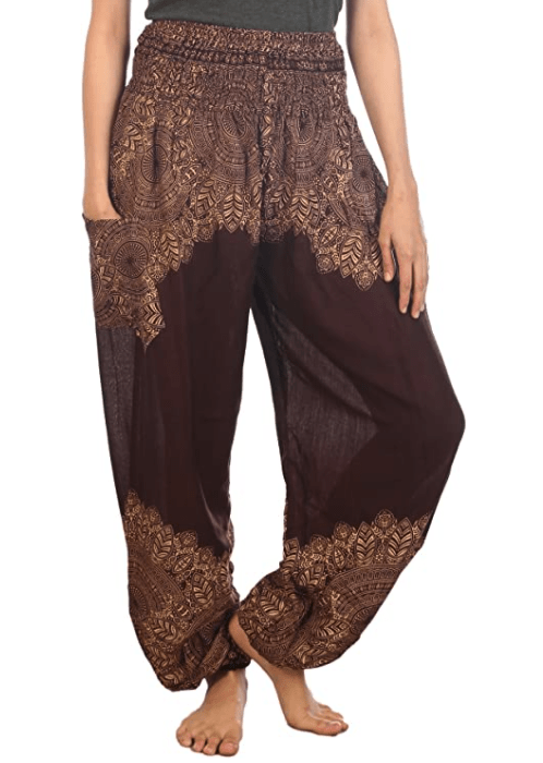 Lofbaz Damen Haremshose thai hose elefantenhose